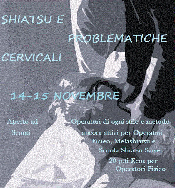 SHIATSU E PROBLEMATICHE CERVICALI